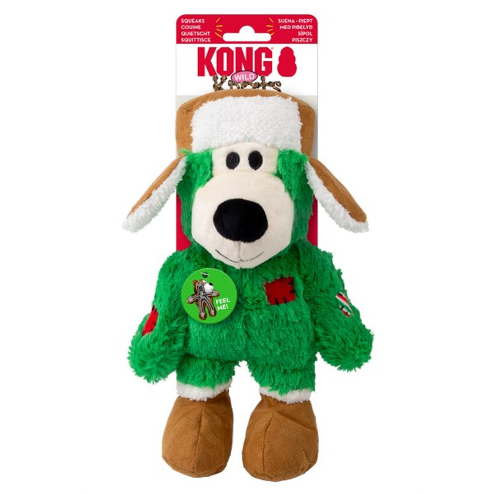 KONG Holiday 2025 Wild Knots Bear Assorted Md/Lg