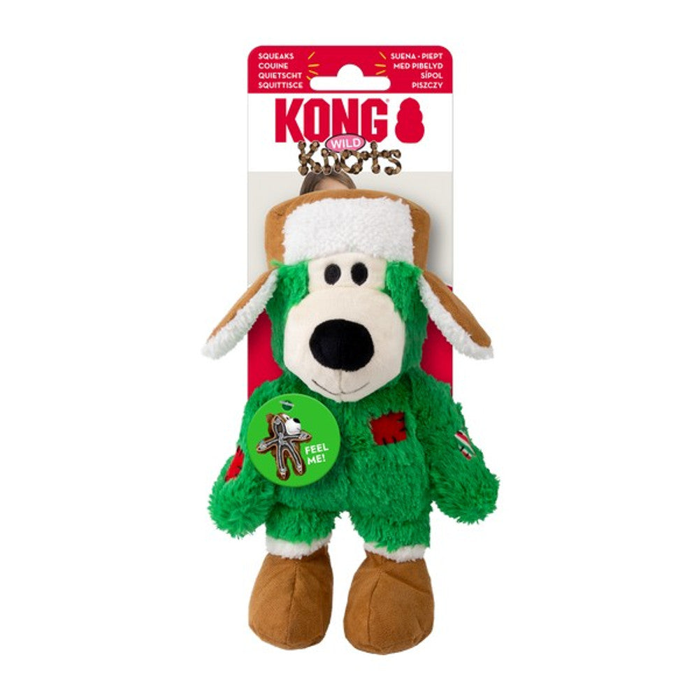 KONG Holiday 2025 Wild Knots Bear Assorted Sm/Md