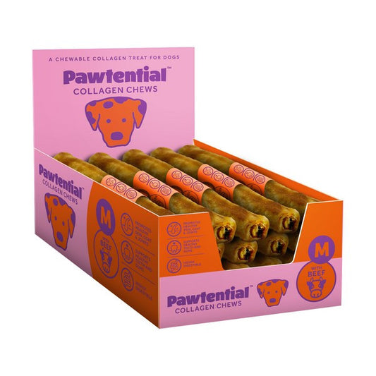 Pawtential Collagen Chew Beef Flavour Medium 70g